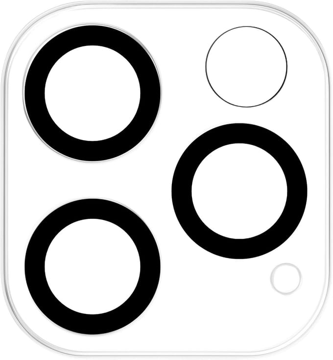 Cicon iPhone 15 PRO / 15 PRO MAX Camera Lens Screen Protector - 9H Tempered Glass Beschermglas