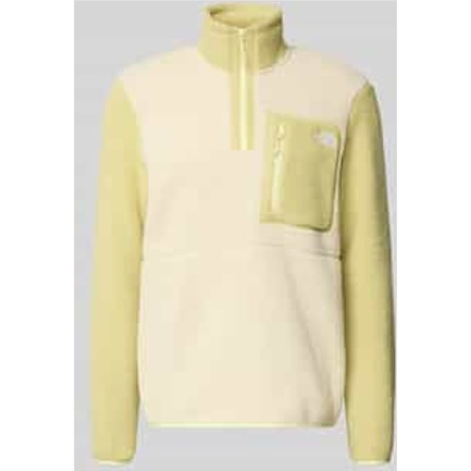Fleecepullover met borstzak model 'YUMIORI'