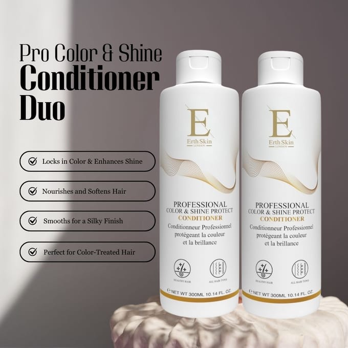 2 x Professionele Kleur- & Glansbeschermende Conditioner 300 ml