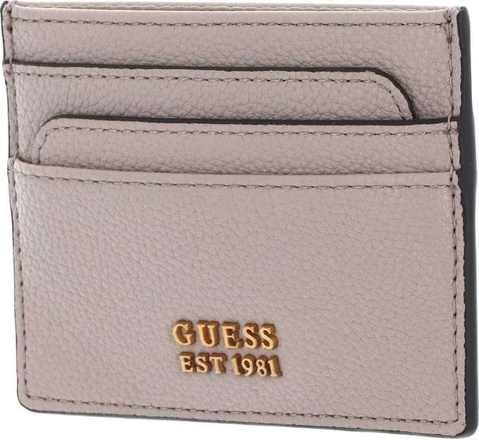 Guess Cosette SLG Card Holder Dames Portemonnee - Taupe