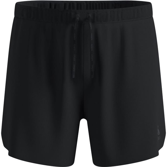 Odlo Zeroweight 5in Hardloopshorts Heren-zwart