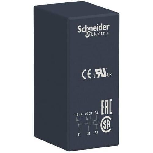 Schneider Electric RSB2A080BD Interfacerelais Steekbaar 2x wisselcontact 24 V/DC 10 stuk(s)