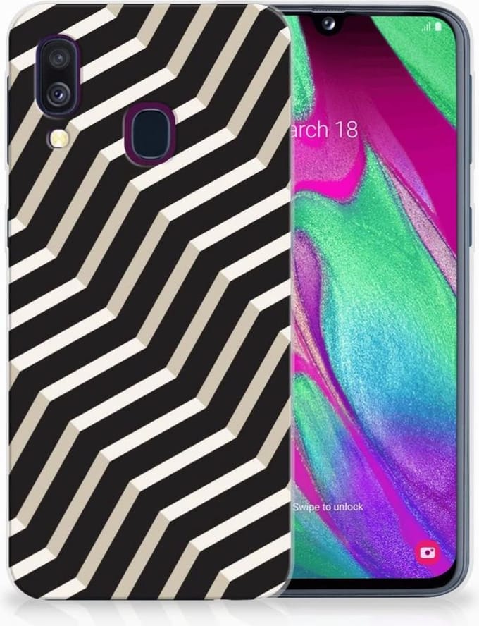 Samsung Galaxy A40 TPU Hoesje Illusion