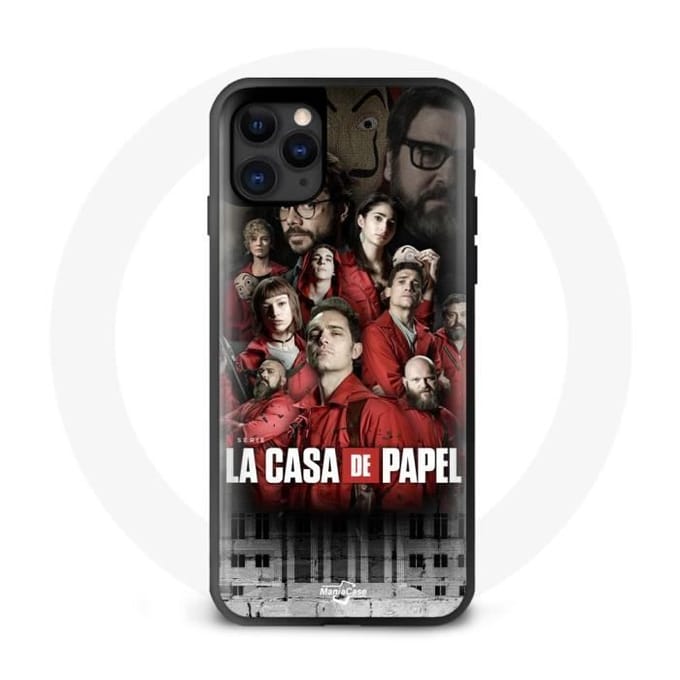 Coque Iphone 12 pro poster La casa de Papel