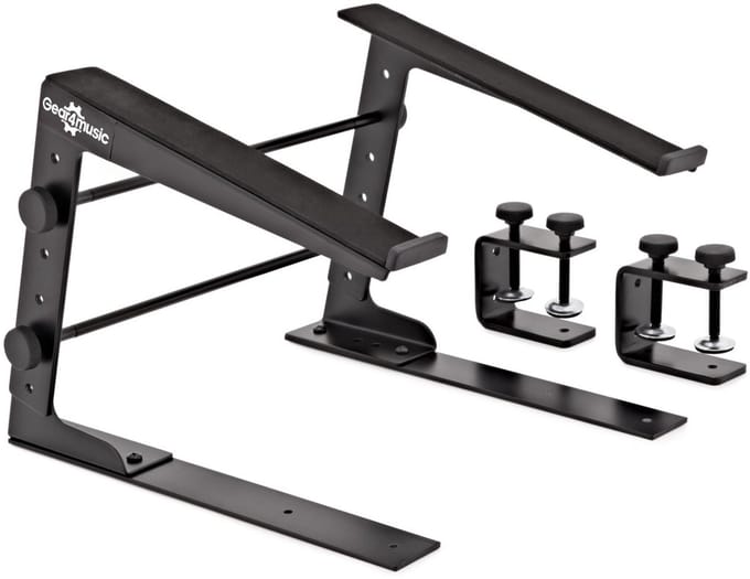 Verstelbare DJ Laptop Standaard van Gear4music