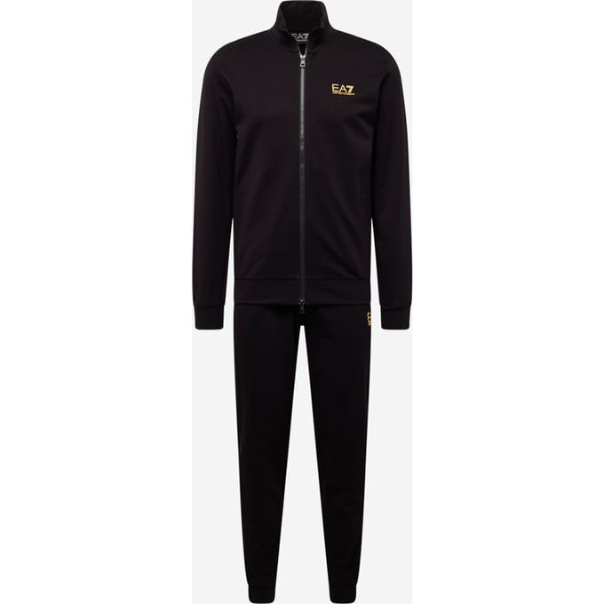EA7 Emporio Armani Zip Trainingspak Zwart