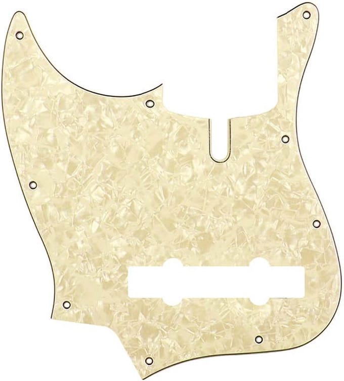 Sire Basses SISP-PG012 pickguard for V-series 5-string left handed PEARL WHITE