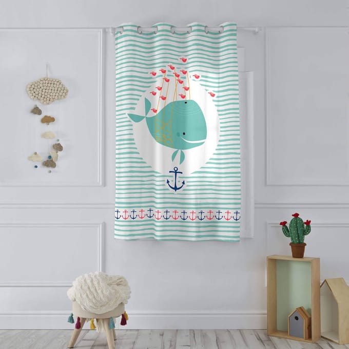 Gordijn Whale | Moshi Moshi