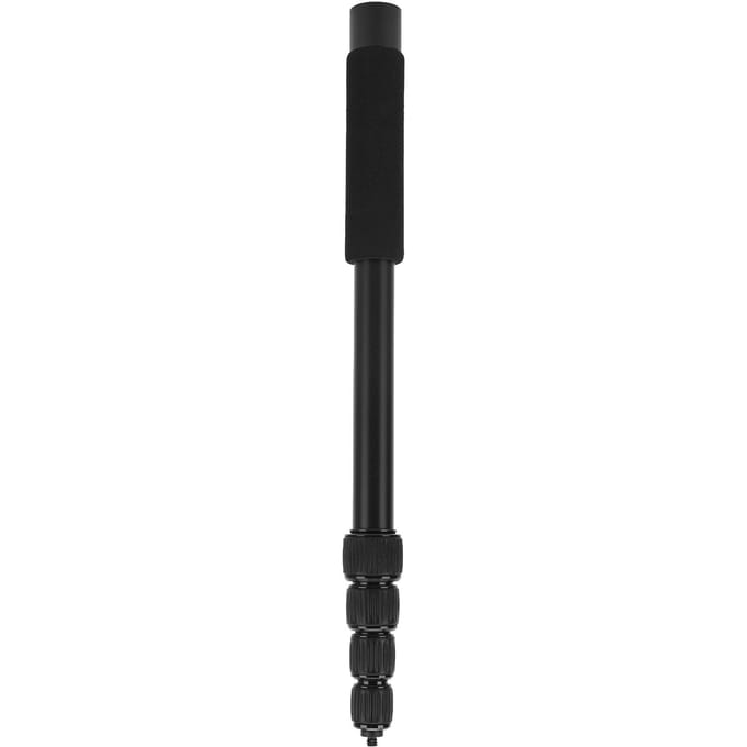 Bras de micro perche portable Poignée en mousse souple Opération facile Alliage d'aluminium Haute durabilité Bras d'extension de micro 5 Section
