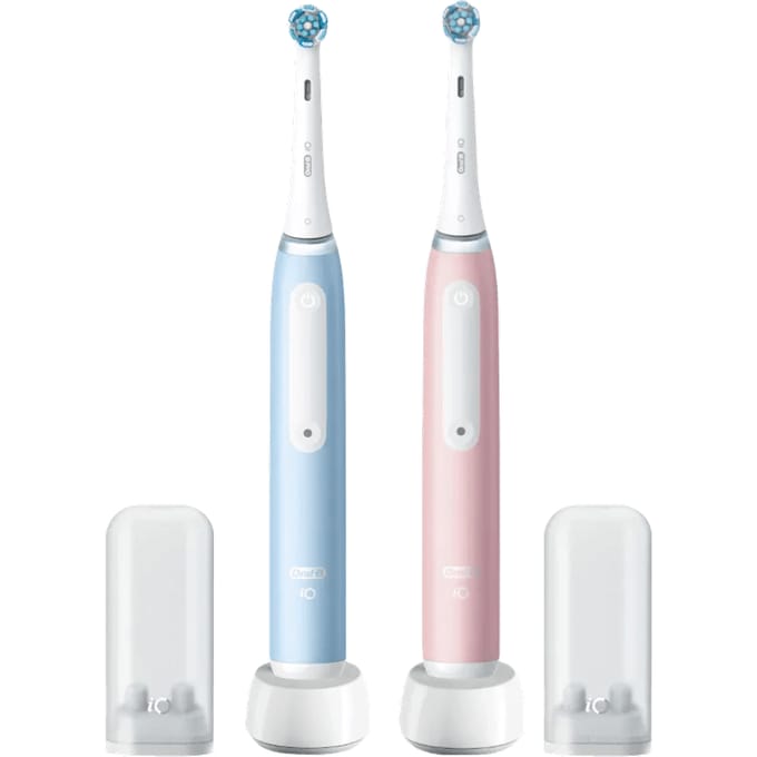 Oral-B iO 3N Blauw en Roze Duo Pack