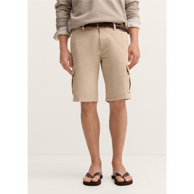 regular fit bermuda’s met cargozakken