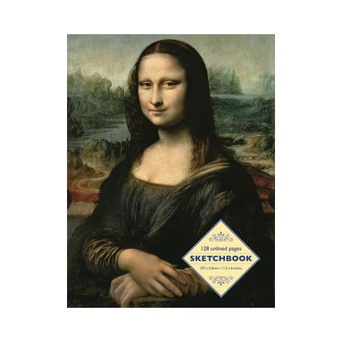 Sketchbook: Mona Lisa By Leonardo Da Vinci - Peony Press