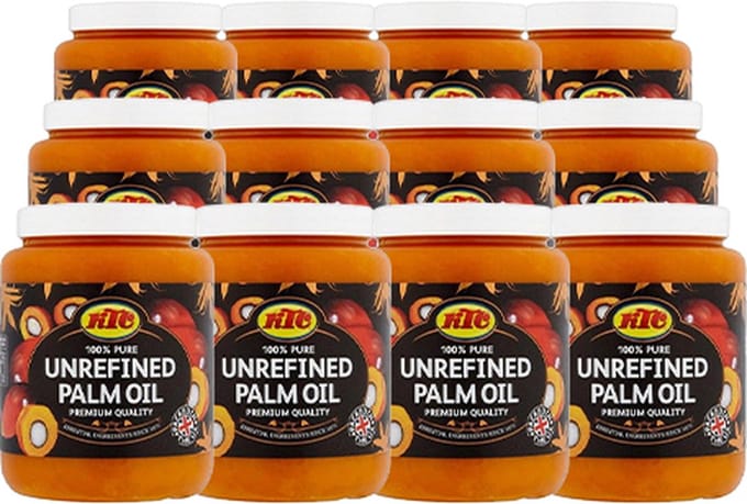 KTC - Palmolie (Ongeraffineerd) - 12x 500ml