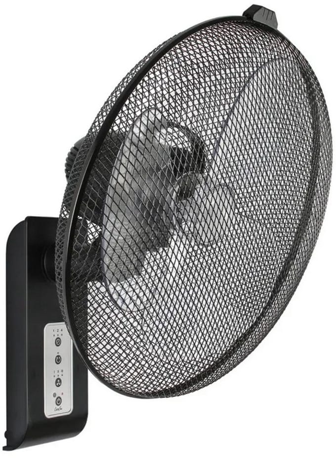 Casafan Greyhound WV 45 FB AZ wandventilator zwart 45 cm