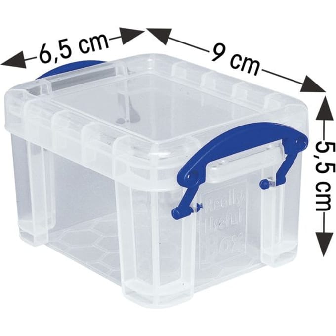 Really Useful Box 0 | 14 liter | transparant
