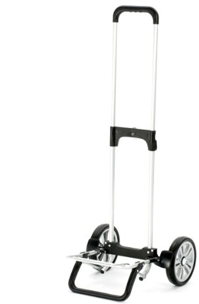Verstelbare Boodschappentrolley met Lichtgewicht Aluminium Frame - Draagkracht 40 kg, Wieldiameter 20 cm