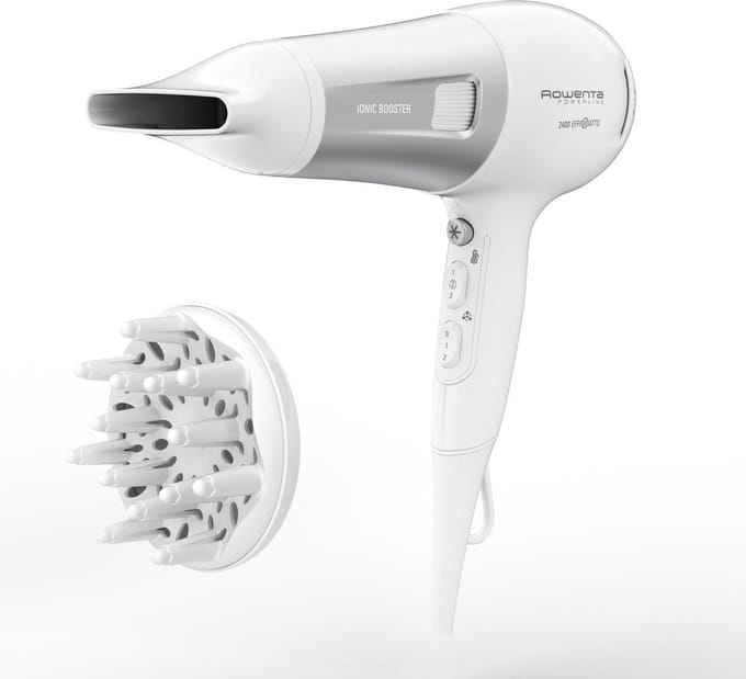 Rowenta Powerline CV5930 - Föhn - 2300W - Blaasmond - Ionische Technologie - Wit