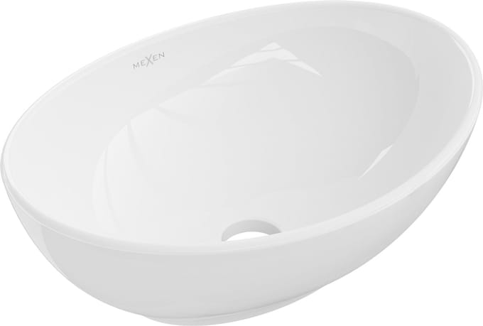 Mexen Elza opbouw waskom 40 x 33 cm, wit - 21014000