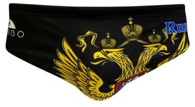 Turbo Zwemslip Zwart 9-10 Years Jongen