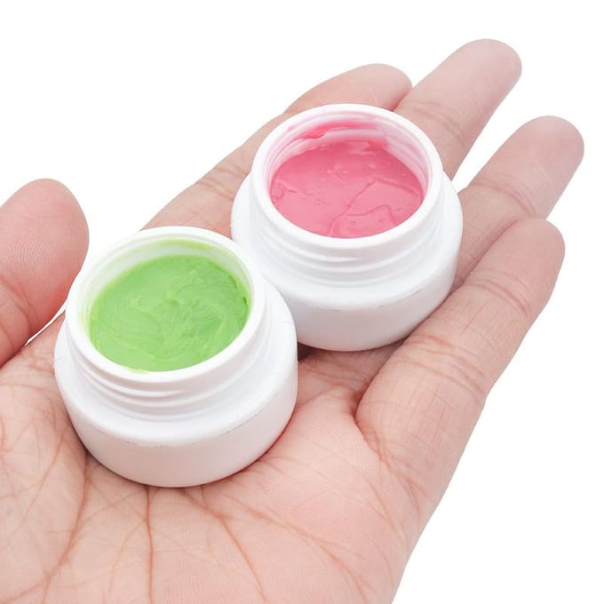 Professionele wimperlijmverwijderaar 5g Fruitsmaakverwijderaar Crème voor wimperextensionsverwijderaar Make-uptools