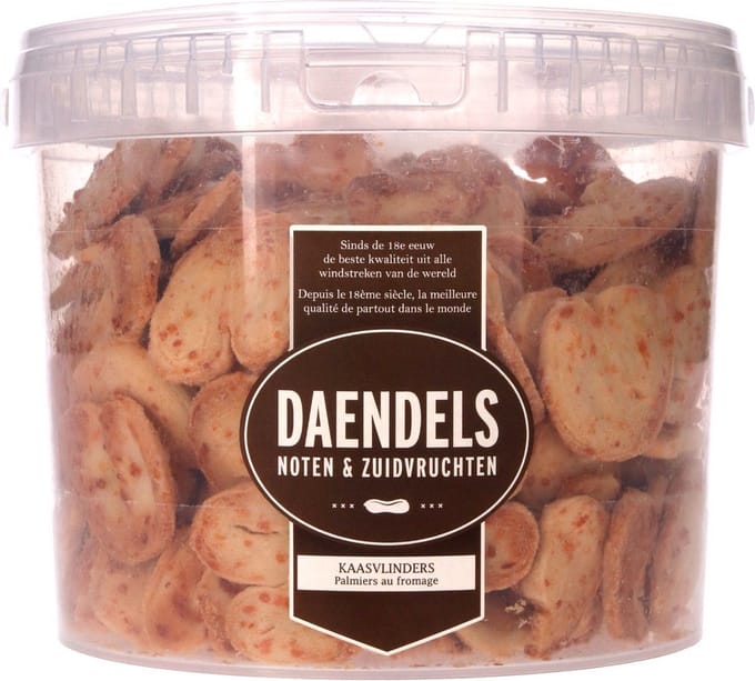 Daendels Roomboter kaasvlinders 750 gram