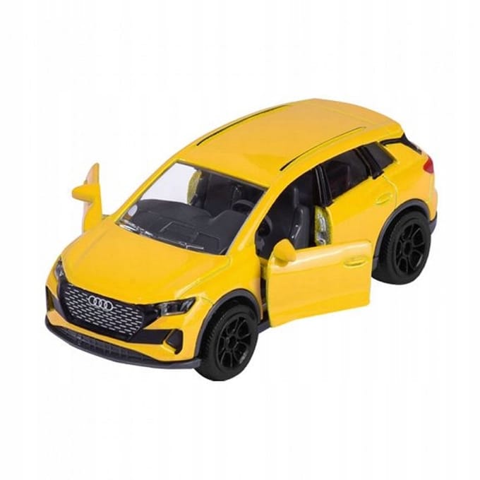 Majorette Premium Audi Q4 e-tron Speelgoedauto - Geel