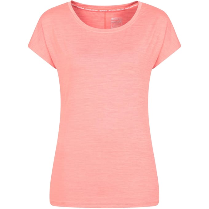 Mountain Warehouse Dames/Dames Panna II UV-bescherming Los T-Shirt (Koraal)