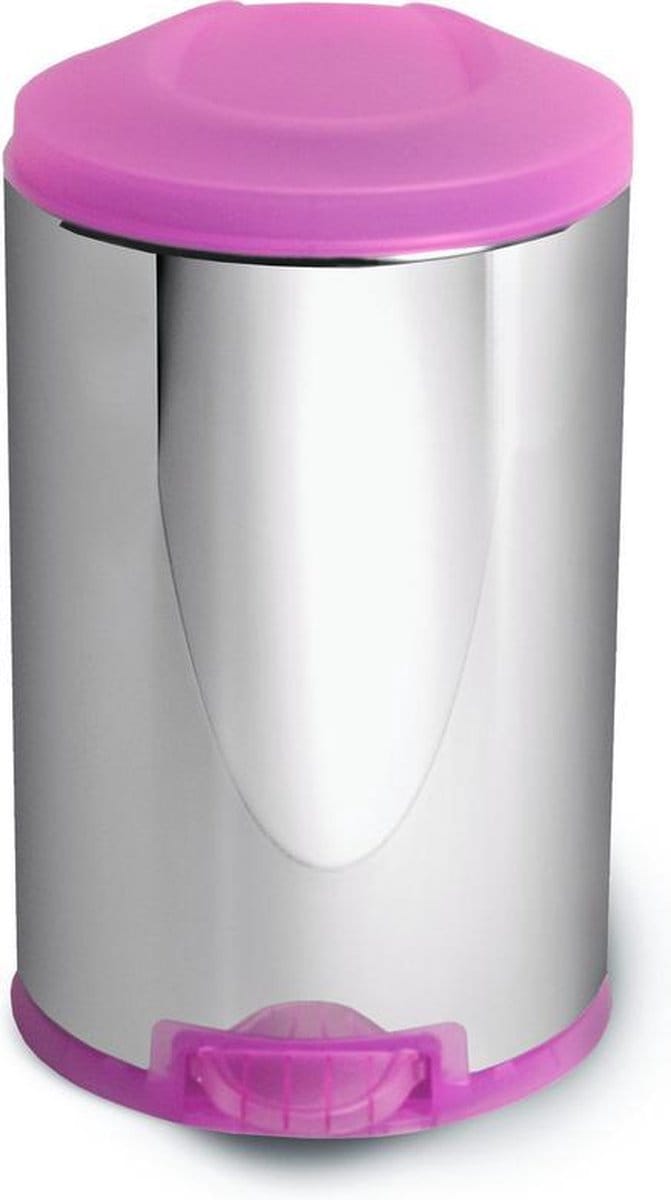 Simplehuman Roundstep Pedaalemmer - 4,5 l - Roze