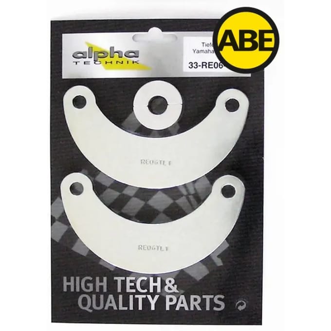 Verlagingsset Alpha Technik Yamaha YZF-R125, Typ RE06