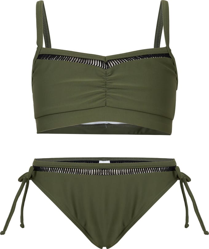 Bikini classic met kant detail - Groen 164-170