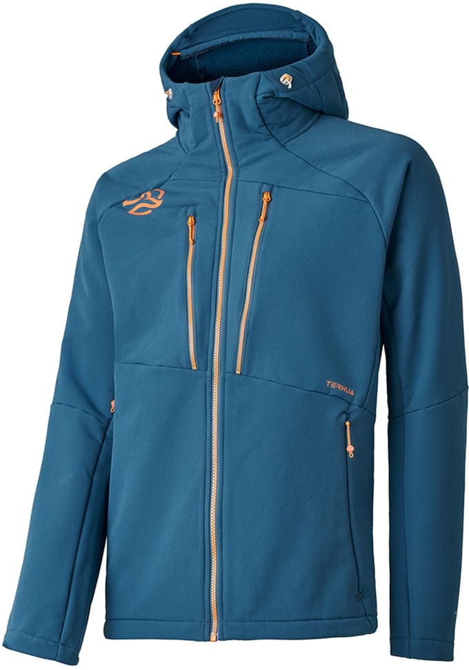 Ternua Lokkta Hard Jas Blauw M Man