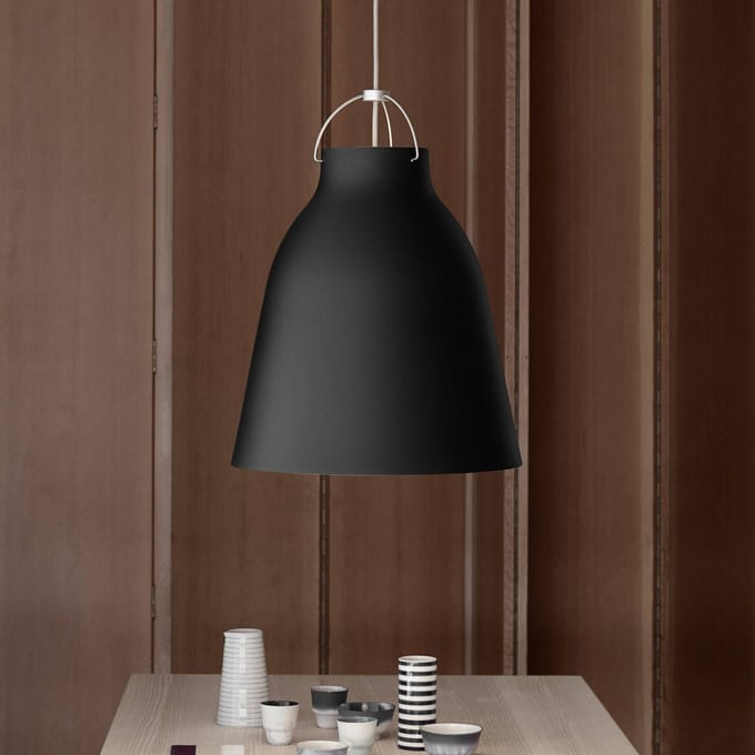 Fritz Hansen Caravaggio Hanglamp P3 Mat Zwart