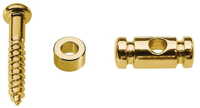 Boston SH-8-G Snarenretainer - Cilinder Model, Goud, Hoogte 6.5mm