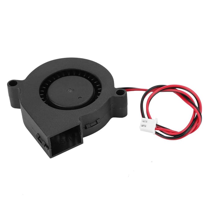 5015 5V Turbo Fan 3D Printer Accessoires Blower Radiator Koelventilator PBT Anti-plastic Materiaal black