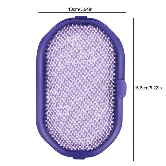 Stofzuigerfilter voor Dyson DC30 DC31 DC34 DC35 DC44 DC45 DC56 gray