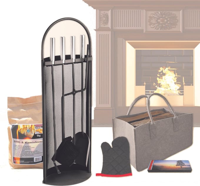 Openhaard set, uitgebreid, 21028192