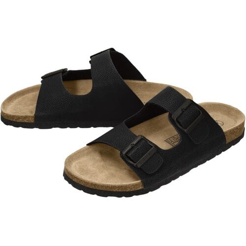 ESMARA MEN Heren slippers (Zwart, 44)
