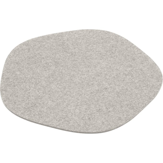 Hey-Sign Tapijt Pebble - lichtgrijs mêleerd  - Ø150 cm