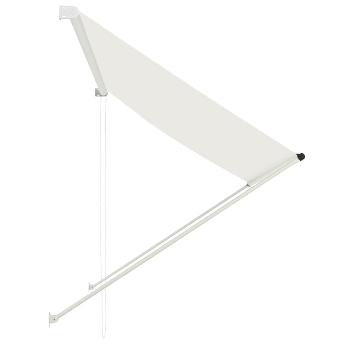 vidaXL - Luifel - uittrekbaar - 200x150 - cm - crème