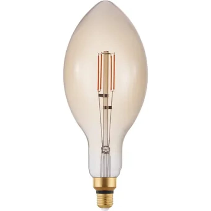 Eglo Ledfilamentlamp E140 - Amber - D14cm - Warm Wit - E27 - 4w