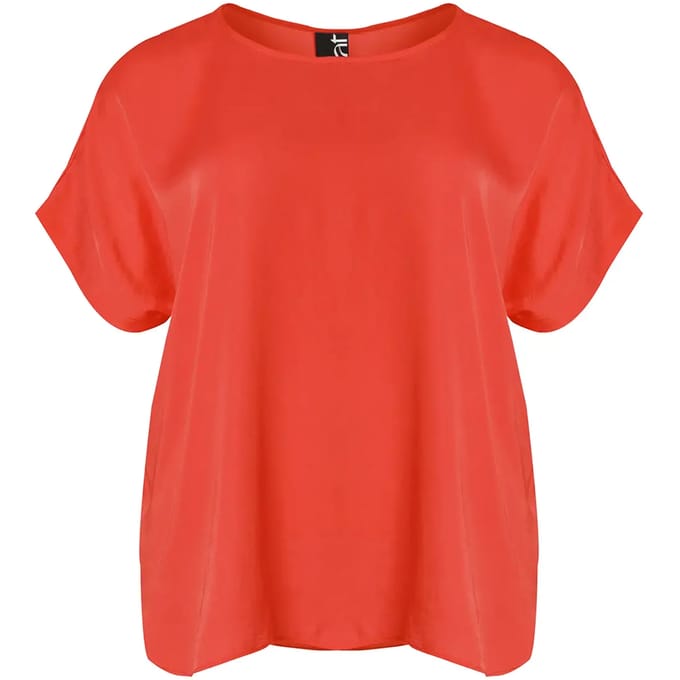 Top met ronde hals dames Mat Fashion