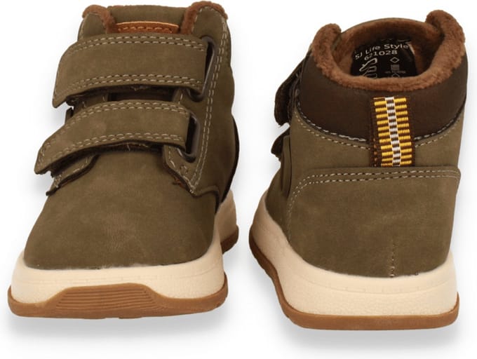 Sj Lifestyle Jongens Bottine | Kaki | Maat: 22