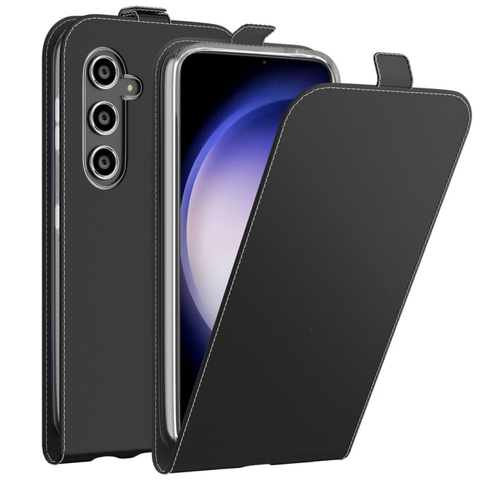 Accezz Hoesje - Geschikt voor Samsung Galaxy S23 FE - Flipcase - Zwart