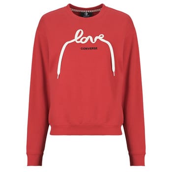 Sweaters Converse LOVE LACES CREW