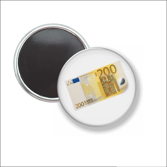Button Met Magneet - 200 euro - NIET VOOR KLEDING