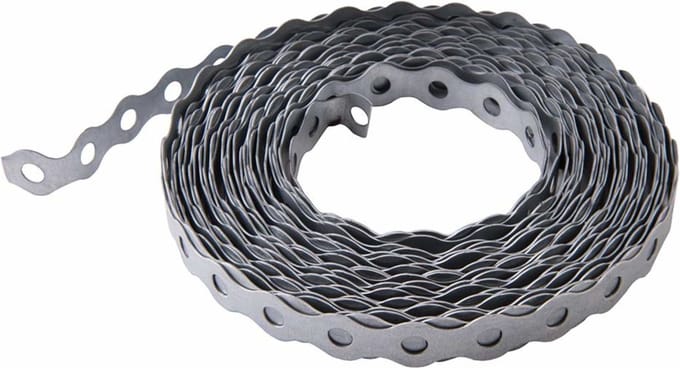 Fixman Veelzijdig gegalvaniseerd montageband - 17 mm x 10 meter