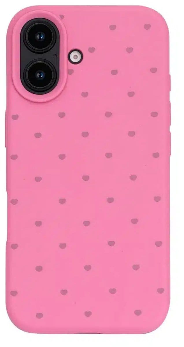 Cityhoesje - Backcover hoesje - Siliconen - iPhone 17 Roze