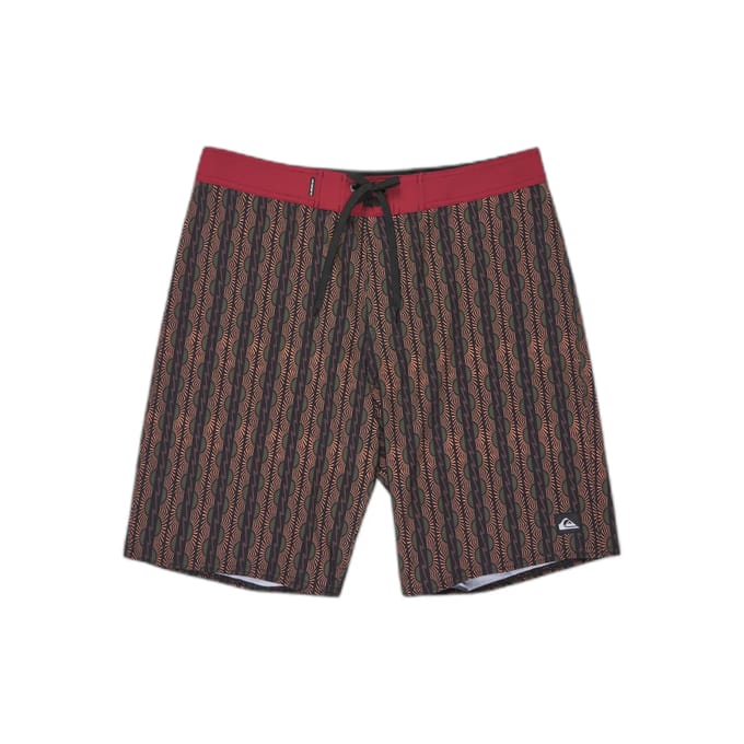 Quiksilver Surfsilk Straight 20´´ Zwembroek Bruin 34 Man