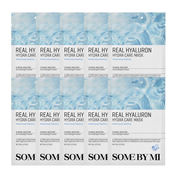 [Promotie] SOME BY MI - Real Hyaluron Hydra Care Mask - 10stukken