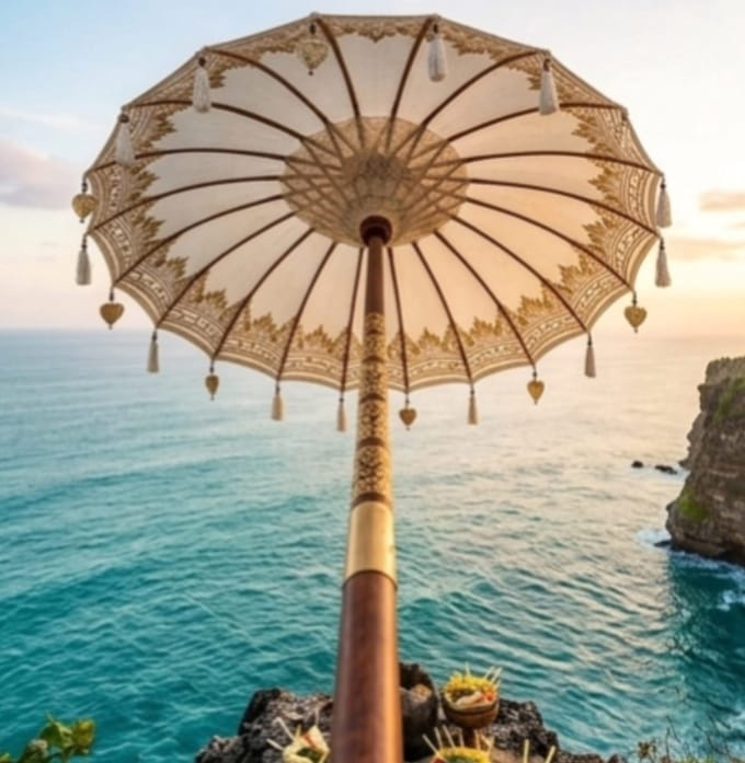 Decoratieve Bali Parasol 180 cm - Novihome